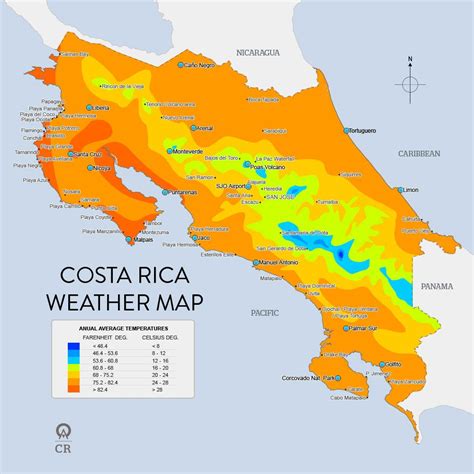 wetter in costa rica|The Weather in Costa Rica: Breakdown by Month and Location